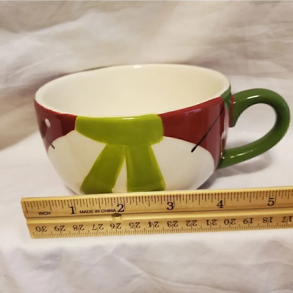 Pier 1 Snowball Festive Coffee Mug